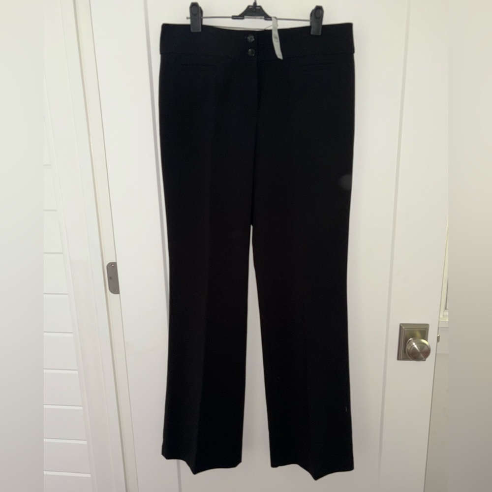 LOFT Kate trouser pant sz 8 NWT $79.50 black